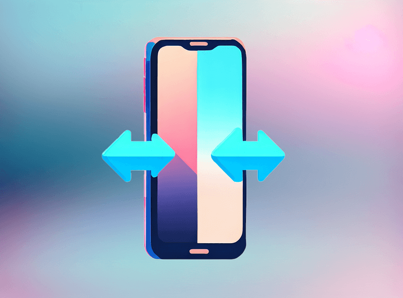Animated transitions in smartphone